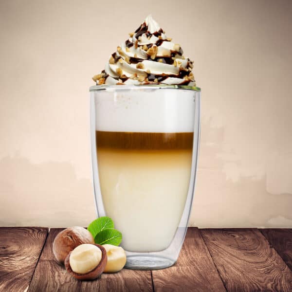 Doppelwand Latte Macchiato Glas – Bild 2