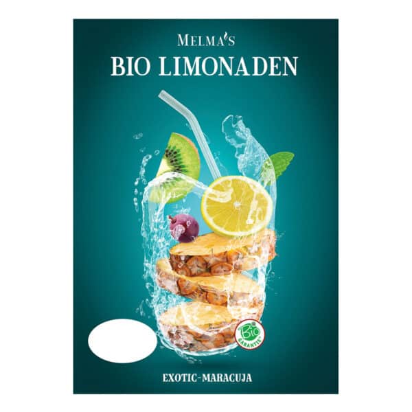 Exotic-Maracuja Limonade A3 Plakat – Bild 2