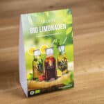 Bio Limonaden Tischaufsteller Primsa – Bild 3