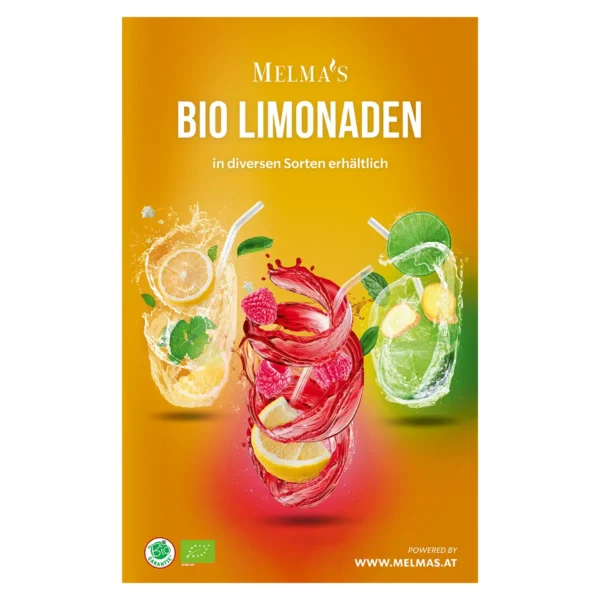 Bio Limonaden Tischaufsteller Primsa – Bild 2