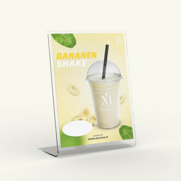 Bananen Shake | A3 Plakat & A6 Einleger – Bild 3