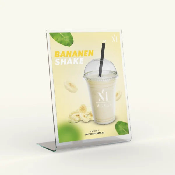 Bananen Shake | A3 Plakat & A6 Einleger – Bild 2