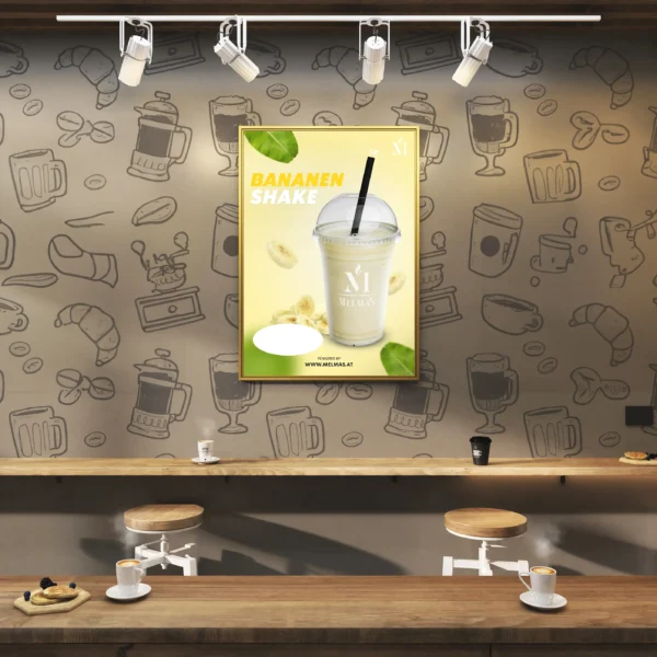Bananen Shake | A3 Plakat & A6 Einleger – Bild 5