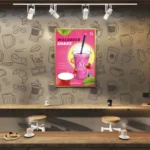 Waldbeer Shake | A3 Plakat & A6 Einleger – Bild 5