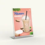 Manner Shake | A3 Plakat & A6 Einleger – Bild 3