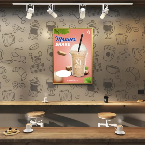 Manner Shake | A3 Plakat & A6 Einleger – Bild 5