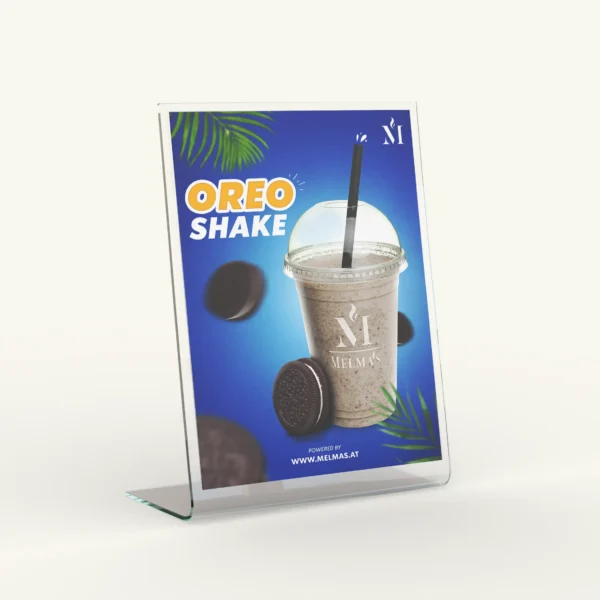 Oreo Shake | A3 Plakat & A6 Einleger – Bild 2
