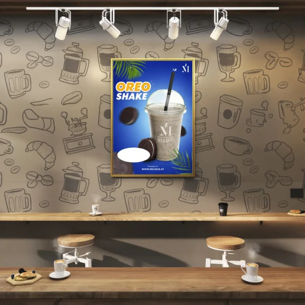 Oreo Shake | A3 Plakat & A6 Einleger – Bild 5