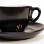 Melmas Cappuccino Tasse schwarz – Bild 5
