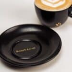 Melmas Cappuccino Tasse schwarz – Bild 4