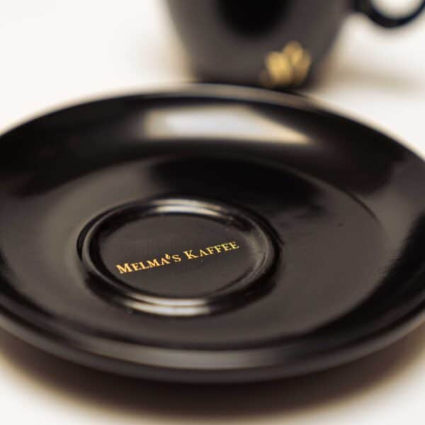 Melmas Espresso Tasse schwarz – Bild 4