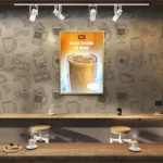 Salted Caramel Ice Shake | A3 Plakat & A6 Einleger – Bild 5