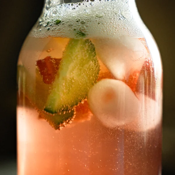 Bio Sirup Rhabarber-Gurke – Bild 3